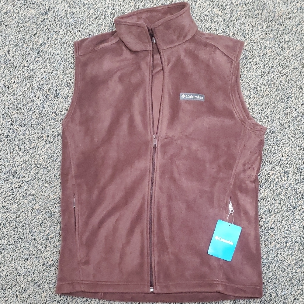 Columbia Chocolate Fleece Vest